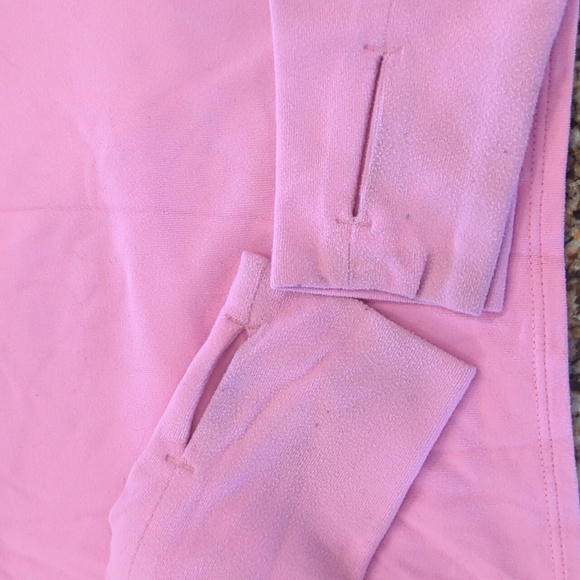 Ivivva Lululemon Athletica Girls Long Sleeve Top Size 12 Light Barbie Sharkbite - Picture 5 of 7